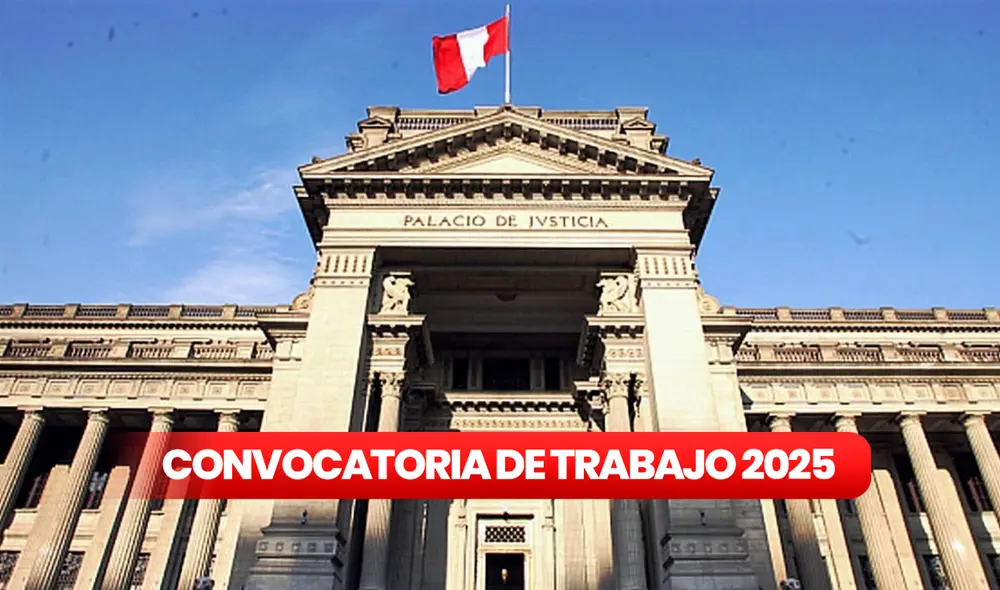 El Poder Judicial busca llenar 52 vacantes con profesionales universitarios en Perú. Foto: composición LR/Andina