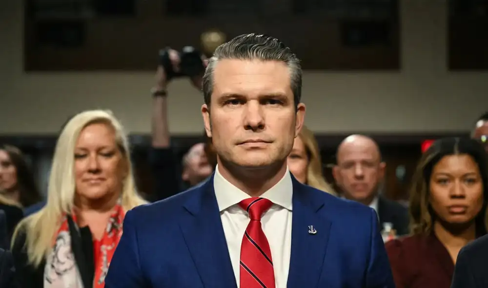 Pete Hegseth fue ratificado este viernes como secretario de Defensa de Estados Unidos tras una reñida votación en el Senado. Foto: USA Today Pete Hegseth fue ratificado este viernes como secretario de Defensa de Estados Unidos tras una reñida votación en el Senado. Foto: USA Today