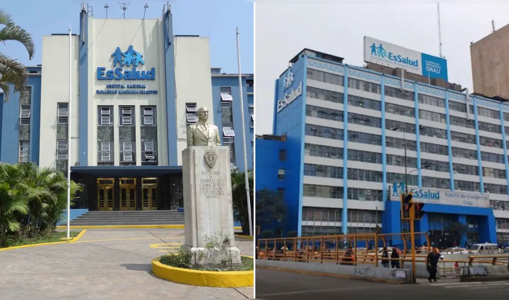 Hospitales fueron supervisados por Contraloría. Foto: composición LR/Andina/EsSalud Hospitales fueron supervisados por Contraloría. Foto: composición LR/Andina/EsSalud