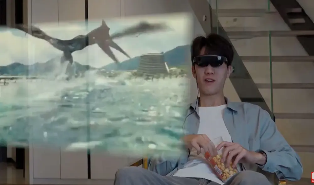 Las gafas funcionan con Android y puedes acceder a muchas apps de streaming. Foto:  Top Crowdfunding Campaigns