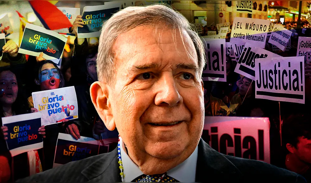 Edmundo llegaría al Perú tras juramentación de Nicolás Maduro. Foto: composición LR/AFP Edmundo llegaría al Perú tras juramentación de Nicolás Maduro. Foto: composición LR/AFP