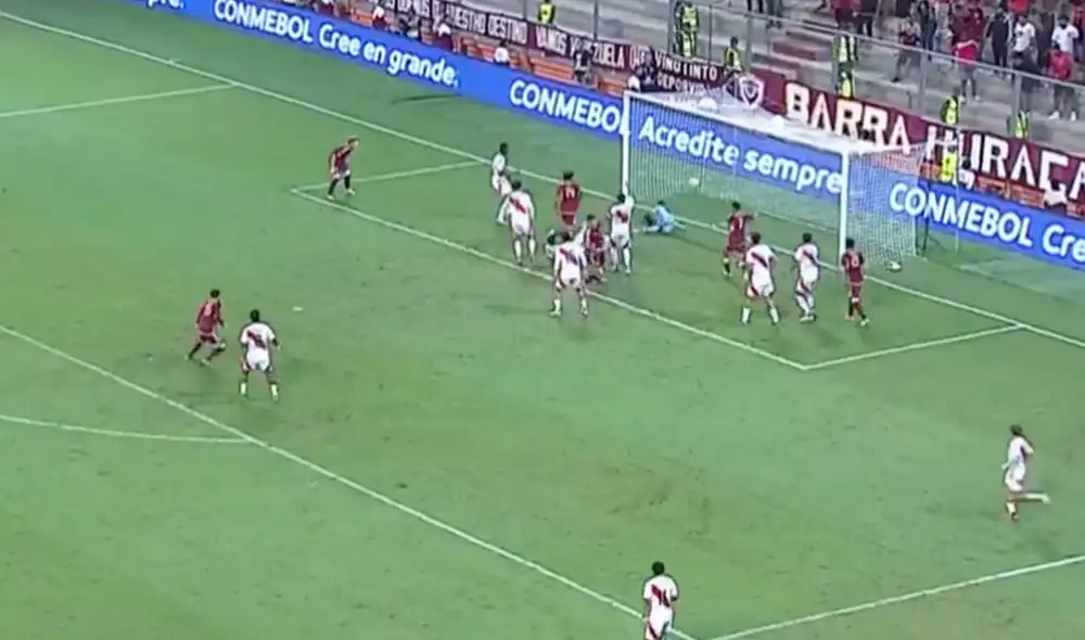 Venezuela abrió el marcador a los 11 minutos. Foto: Dsports