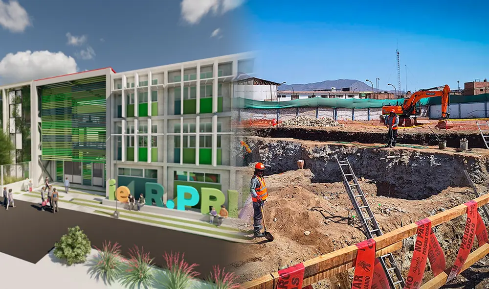 El Ministerio de Educación inicia la construcción de 14 nuevas Escuelas Bicentenario en San Juan de Lurigancho. Foto: composición LR/Minedu