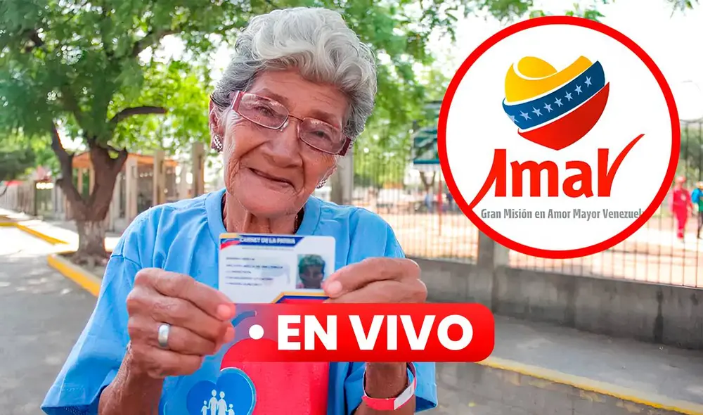 Los beneficiarios de Amor Mayor reciben su pensión mensual y el Bono de Guerra todos los meses. Foto: composición LR/Gobierno de Venezuela Los beneficiarios de Amor Mayor reciben su pensión mensual y el Bono de Guerra todos los meses. Foto: composición LR/Gobierno de Venezuela