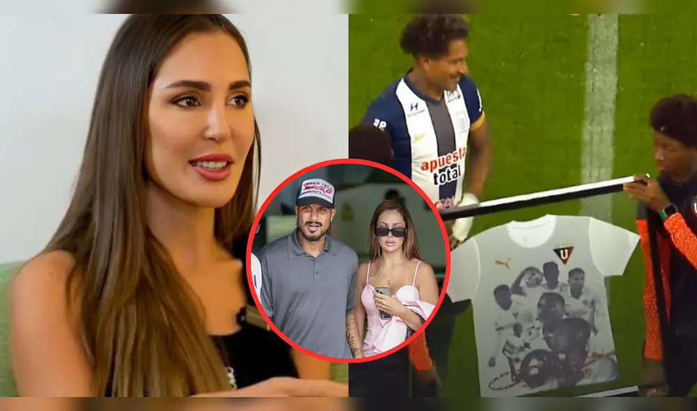 Ana Paula Consorte muestra su apoyo a Paolo Guerrero. Foto: Composición LR/Instagram/YouTube Ana Paula Consorte muestra su apoyo a Paolo Guerrero. Foto: Composición LR/Instagram/YouTube