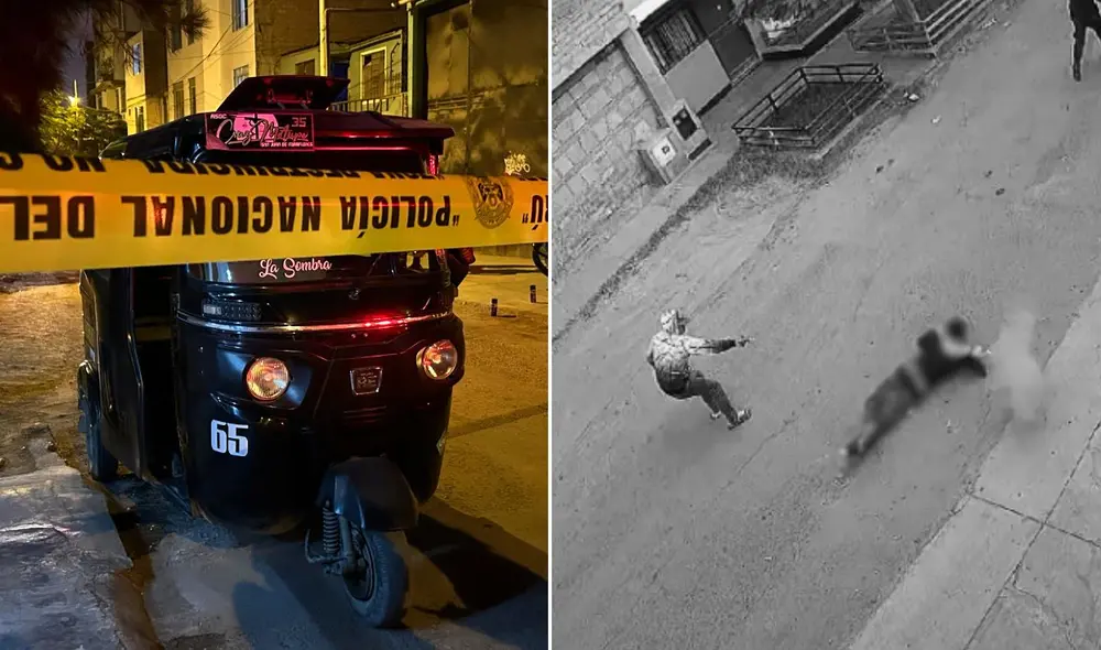 Mototaxista fue asesinado a balazos en Pamplona Baja en San Juan de Miraflores. Foto: Dayana Huerta/LR