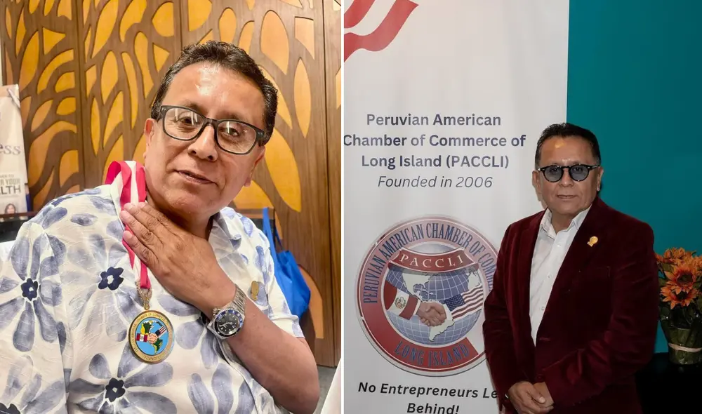 En 1987, con apenas 23 años, el peruano Luis Lino decidió emigrar solo a Estados Unidos. Foto: composición LR/cortesía