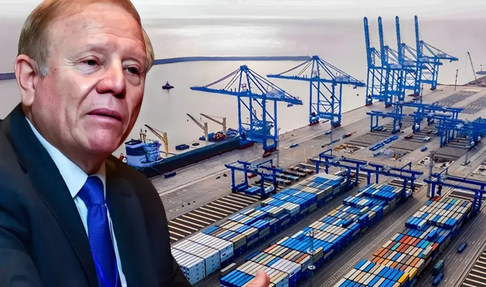 Megapuerto de Chancay: Carlos Tejada, gerente de Cosco, indicó que a la semana reciben en promedio cuatro buques en esta etapa de prueba. Megapuerto de Chancay: Carlos Tejada, gerente de Cosco, indicó que a la semana reciben en promedio cuatro buques en esta etapa de prueba.