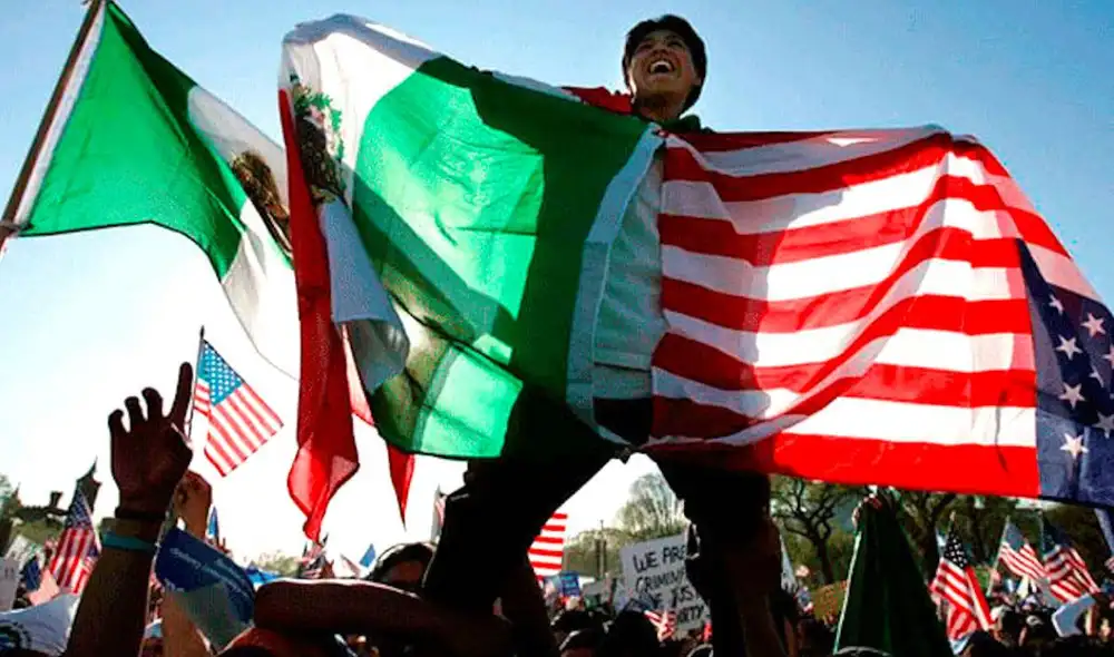 Donald Trump comenzó con las deportaciones masivas en Estados Unidos. Foto: Los Angeles Times Donald Trump comenzó con las deportaciones masivas en Estados Unidos. Foto: Los Angeles Times