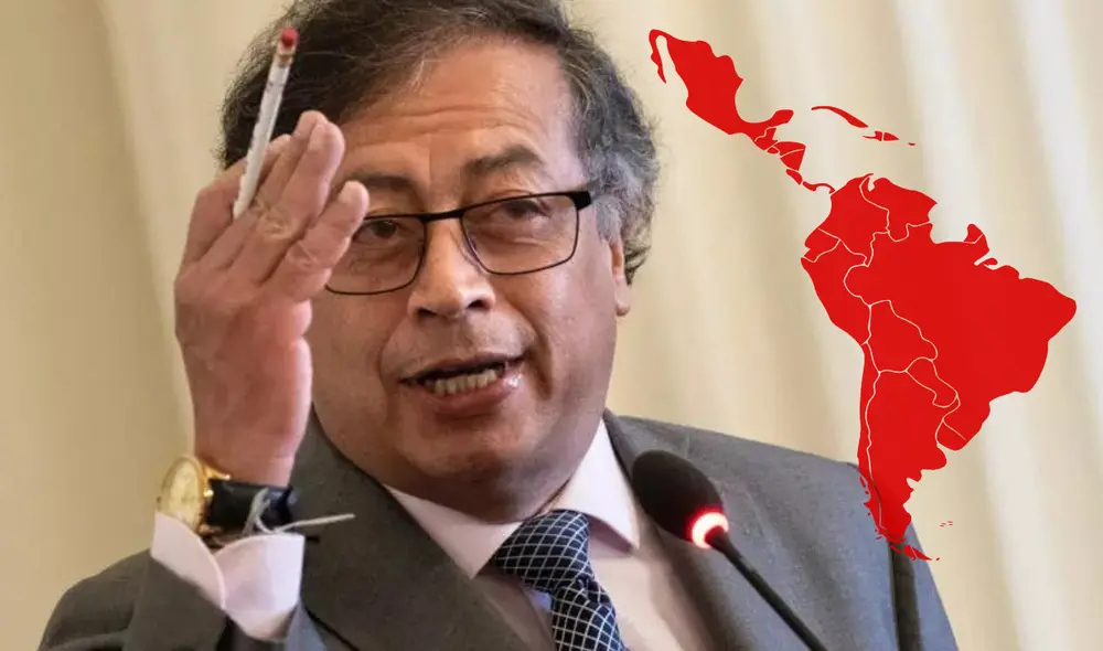 Petro anunció la disposición del avión presidencial para personas deportadas mediante un comunicado oficial. Foto: composición LR Petro anunció la disposición del avión presidencial para personas deportadas mediante un comunicado oficial. Foto: composición LR