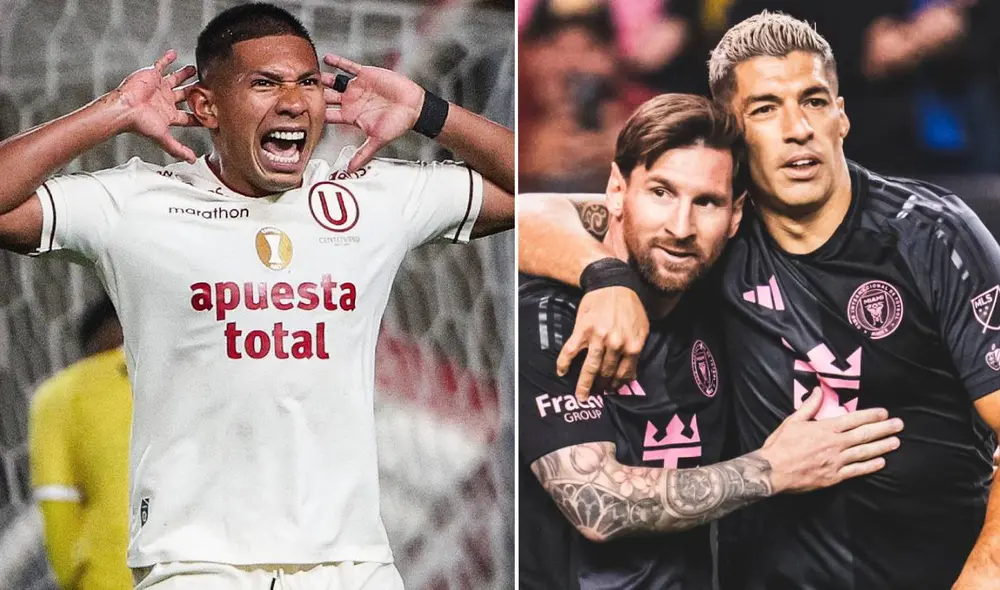 Universitario vs Inte Miami se miden en Lima. Foto: composición GLR. Universitario vs Inte Miami se miden en Lima. Foto: composición GLR.