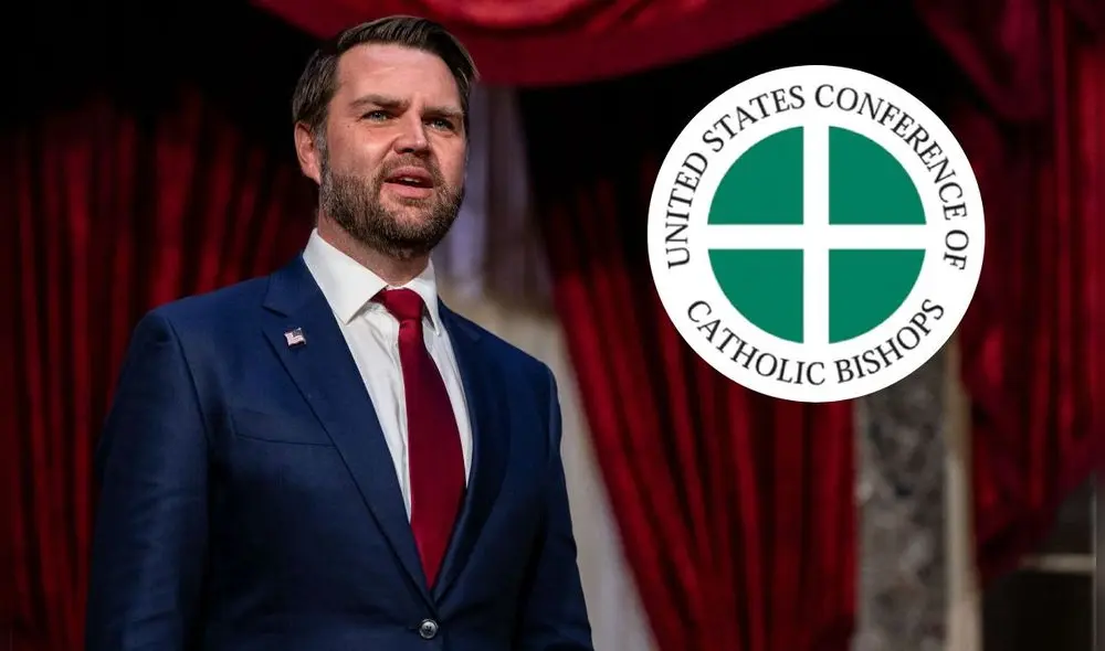 Pese a su fe católica, J.D. Vance puso como prioridad las políticas migratorias en Estados Unidos sobre sus creencias. Foto: AFP/USCCB