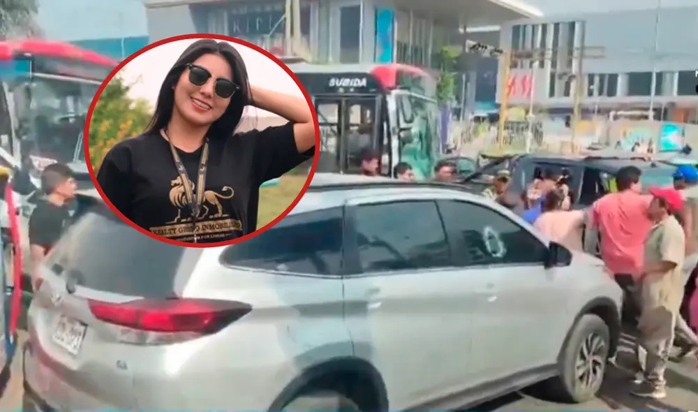 Ataque contra joven administradora sería un intento de feminicidio/Composición LR/Foto: América TV