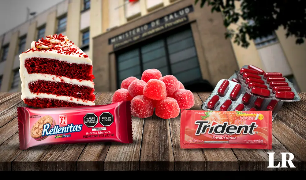 Minsa señala que deben empezar a reemplazar el colorante por aditivos naturales. Foto composición: María Fernanda Minsa señala que deben empezar a reemplazar el colorante por aditivos naturales. Foto composición: María Fernanda