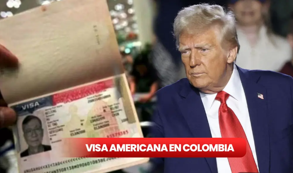 Donald Trump reaccionó con sanciones a la negativa colombiana de recibir aviones con migrantes expulsados. Foto: composición LR / El Espectador / AFP