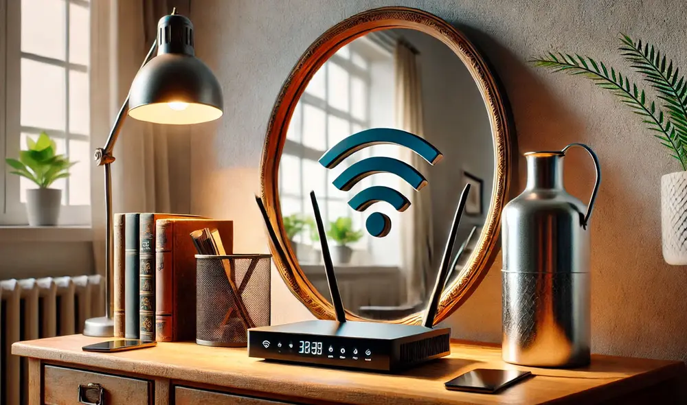Procura que tu router esté ubicado en un lugar céntrico de tu hogar. Foto: ChatGPT/La República