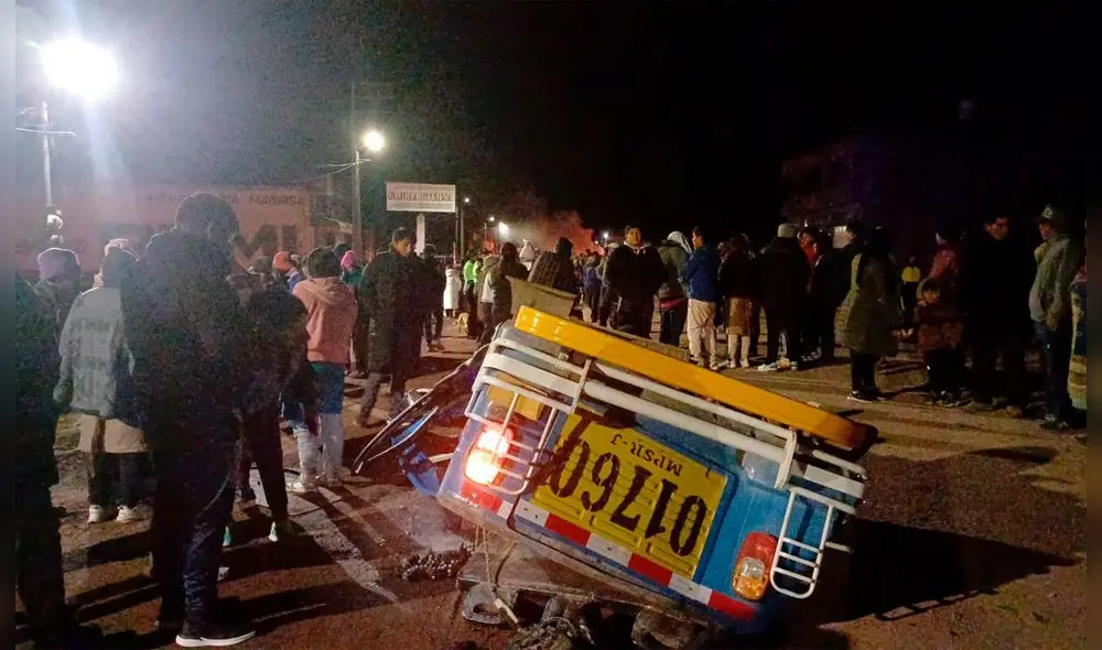 Madre y abuela de la bebé fallecida sobrevivieron a accidente en Puno. Foto: Leonela Aquino/La República