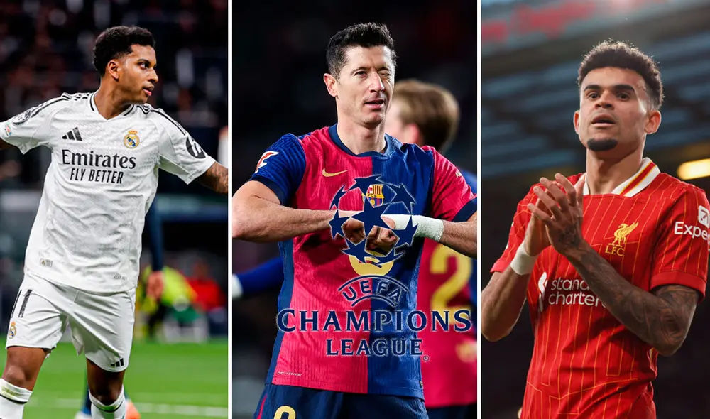 Real Madrid, Barcelona y Liverpool saldrán por una victoria más en la Champions League. Foto: composición GLR