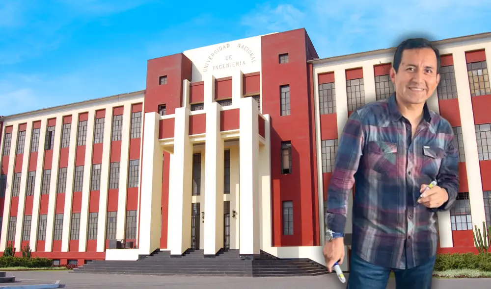 Aníbal Malger ha estado aplicando el método del andamiaje con sus alumnos que se preparan para la UNI desde el 2010. Foto: composición LR/UNI/Difusión