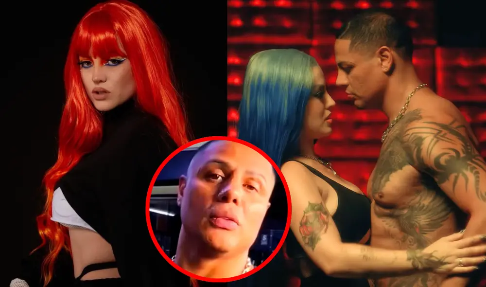 Jonathan Maicelo y Handa protagonizaron videoclip. Foto: Composición LR/Captura Youtube