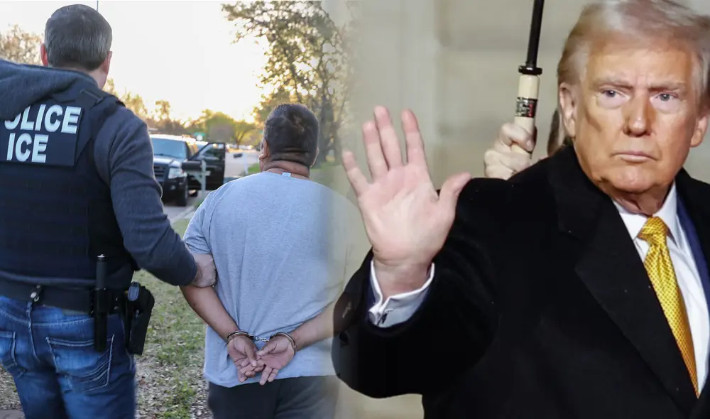 Donald Trump intensificó la campaña de deportación de miles de inmigrantes en USA. Foto: composición LR/EFE/ICE Donald Trump intensificó la campaña de deportación de miles de inmigrantes en USA. Foto: composición LR/EFE/ICE