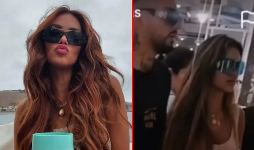 Shirley Arica niega vínculo con el DJ con quién fue vista. Foto: Instagram/TikTok