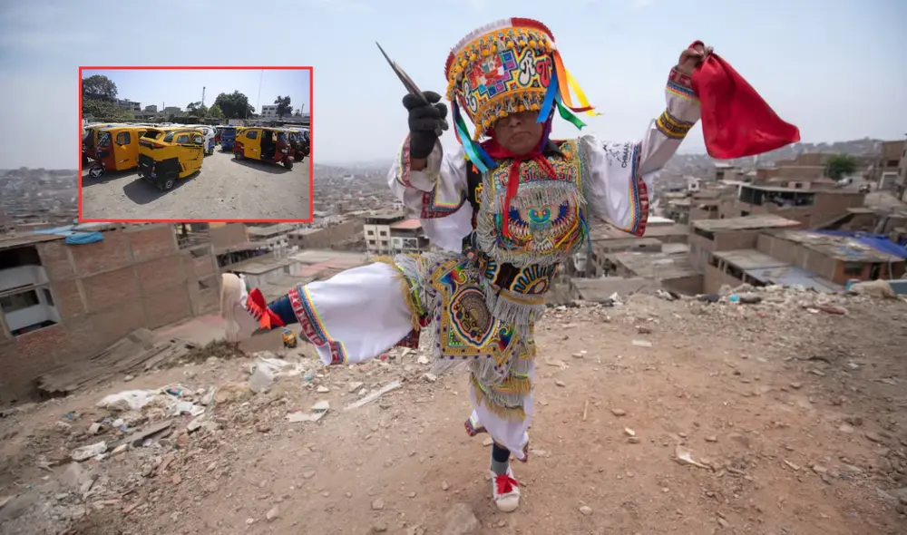 Randy ha llevado la cultura de las danzas de tijeras al extranjero. Foto: composición LR/Andina