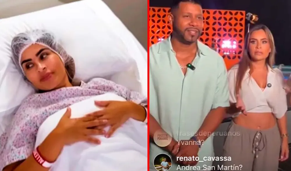 Ethel Pozo estuvo en un en vivo con sus compañeros de 'América hoy'. Foto: Composición LR/Captura/Instagram