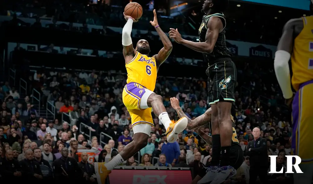Los Lakers de LeBron James salen por otra victoria en la NBA. Composición: Lr/ESPN