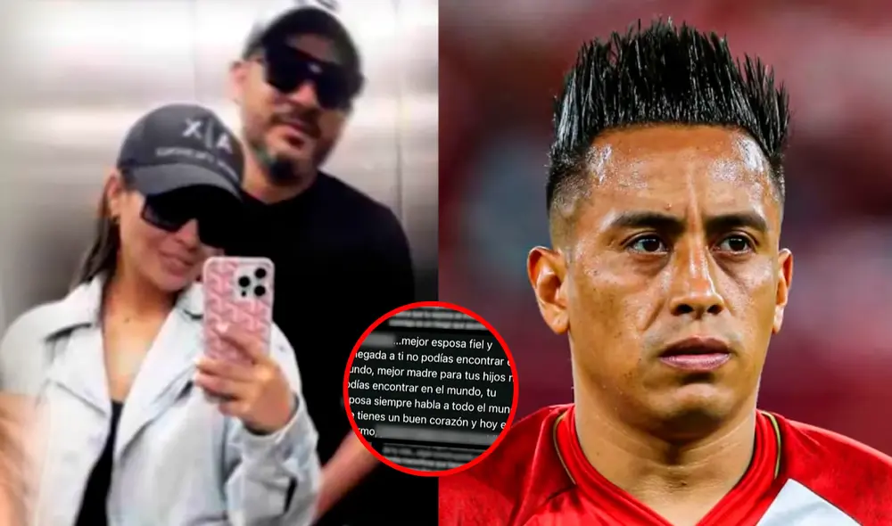 Christian Cueva y Pamela López tienen 3 hijos en común. Foto: Composición LR/ATV/Instagram.