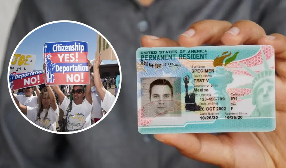 La gestión de Trump promete realizar deportaciones masivas. Foto: composición LR/EFE/CitizenPath