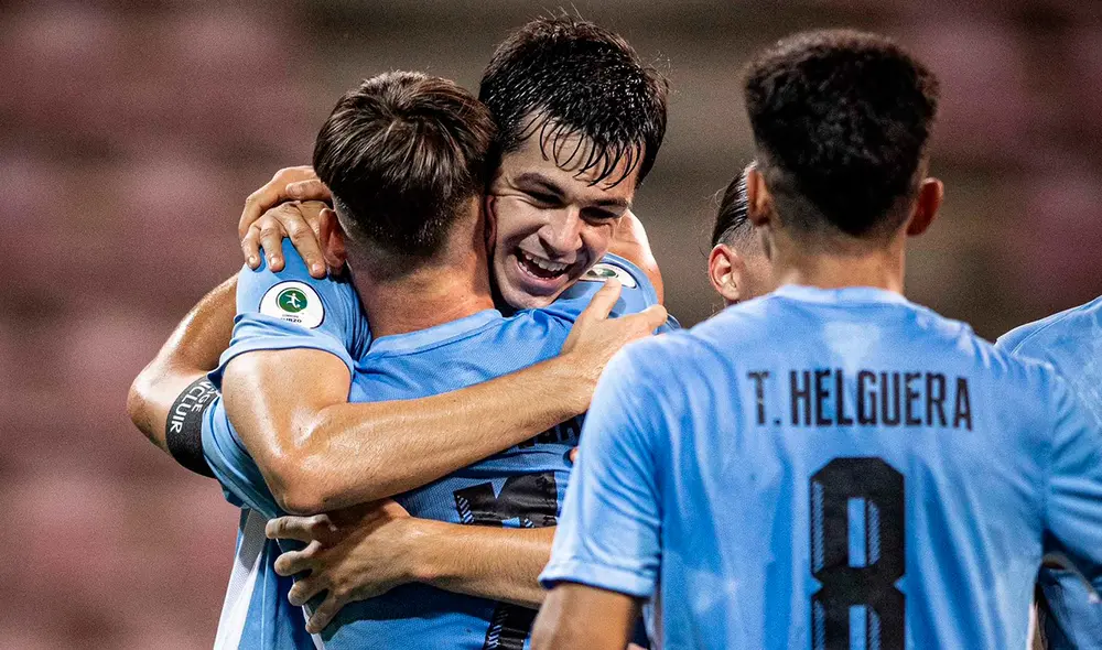 Uruguay sub-20 lleva dos victorias consecutivas al hilo en esta fase de grupos. Foto: AUF Uruguay sub-20 lleva dos victorias consecutivas al hilo en esta fase de grupos. Foto: AUF