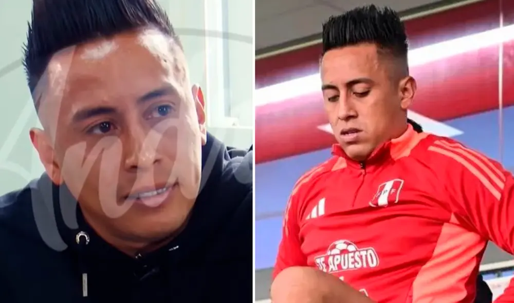 Christian Cueva dejó de ser convocado a la selección peruana en el 2024. Foto: composición de LR/captura de ATV/FPF