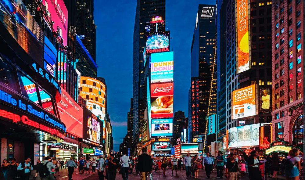 Nueva York en la noche