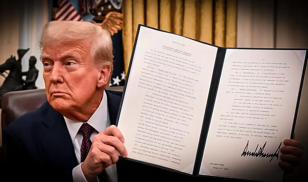 Donald Trump también propone reintegrar a los soldados retirados por no aplicarse la vacuna contra la COVID-19. Foto: AFP