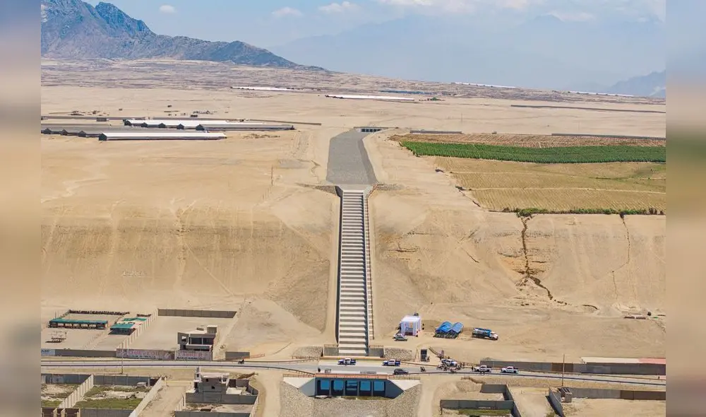 Este proyecto incluye un canal de 19 km para captar agua de lluvias, mitigando riesgos por fenómenos naturales. Fuente: Difusión. Este proyecto incluye un canal de 19 km para captar agua de lluvias, mitigando riesgos por fenómenos naturales. Fuente: Difusión.