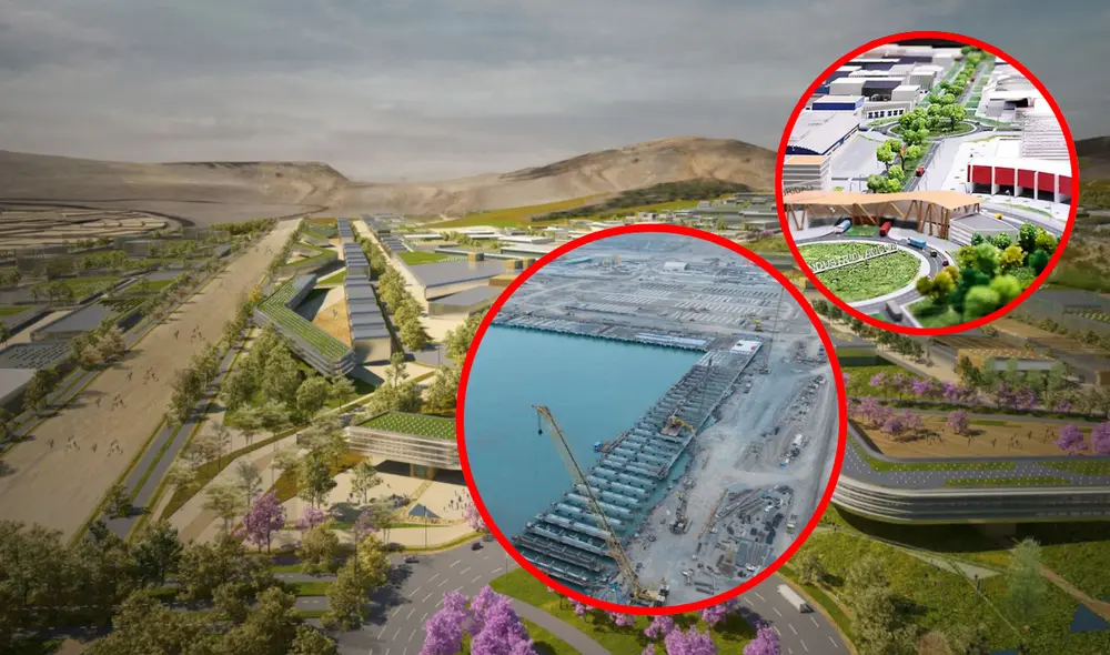 Diversos sectores de la industria peruana se beneficiarían por el megaproyecto de Ancón. Foto: composición LR/Andina