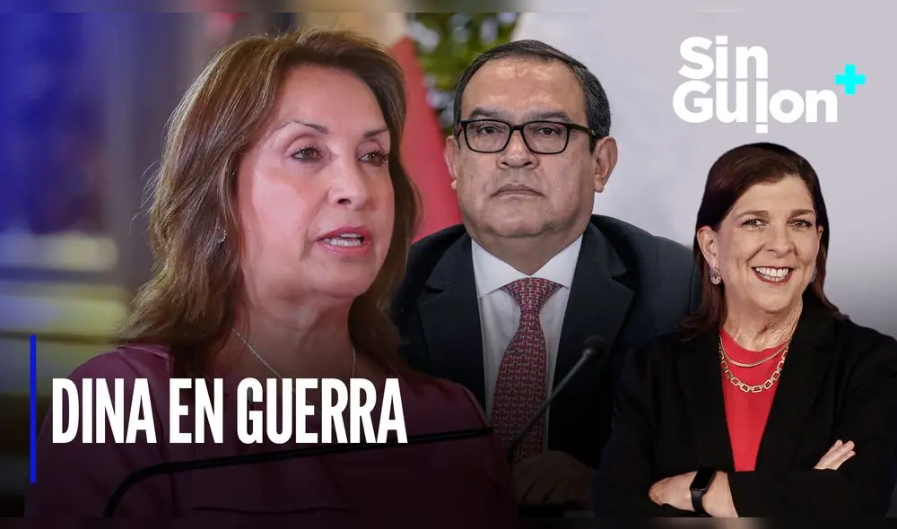 Dina Boluarte despotricó contra su exprimer ministro el último 27 de enero. Foto: La República