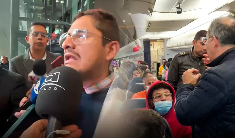 Un inmigrante de Colombia relató los complejos momentos que vivió durante su deportación en USA. Foto: Composición LR/X/CDN