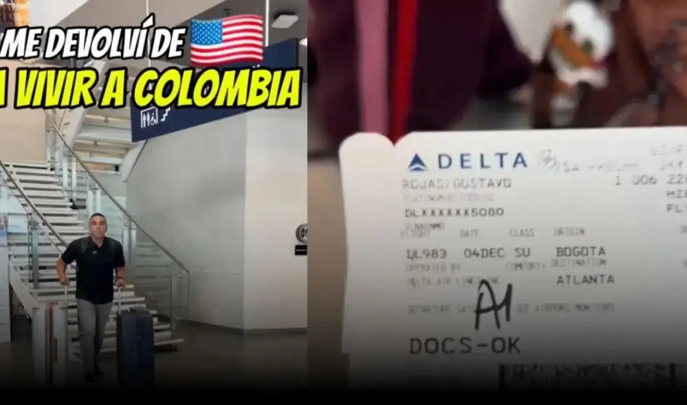 Inmigrante revela porque regresó a EE. UU., pese a haberse ido a su país. Foto: composición LR