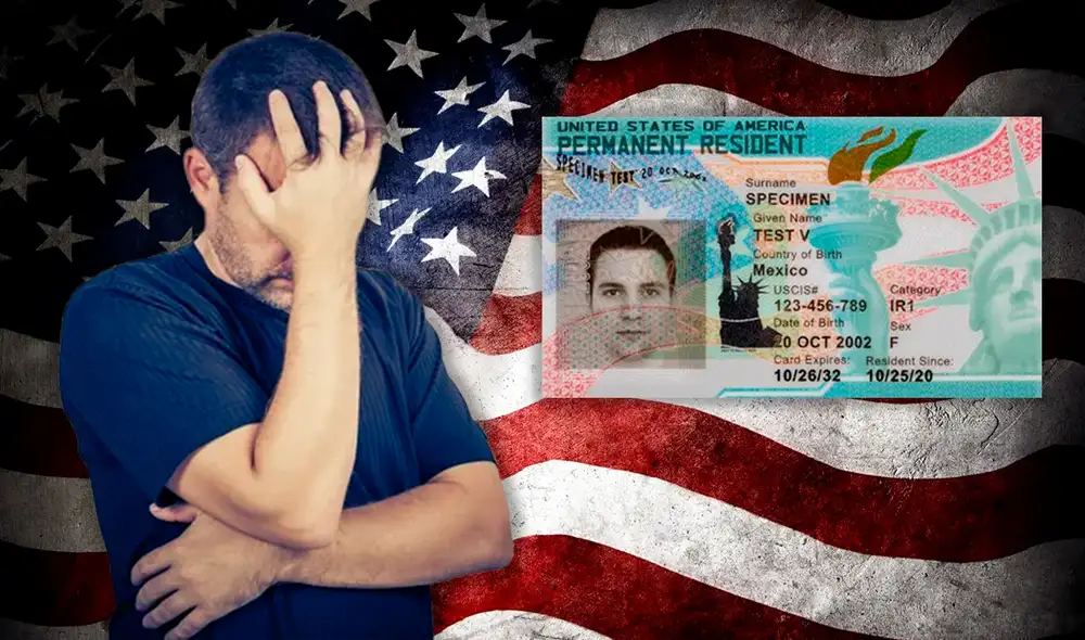 Descubre los pasos que debes seguir tras la pérdida o robo de tu Green Card. Foto: Composición LR