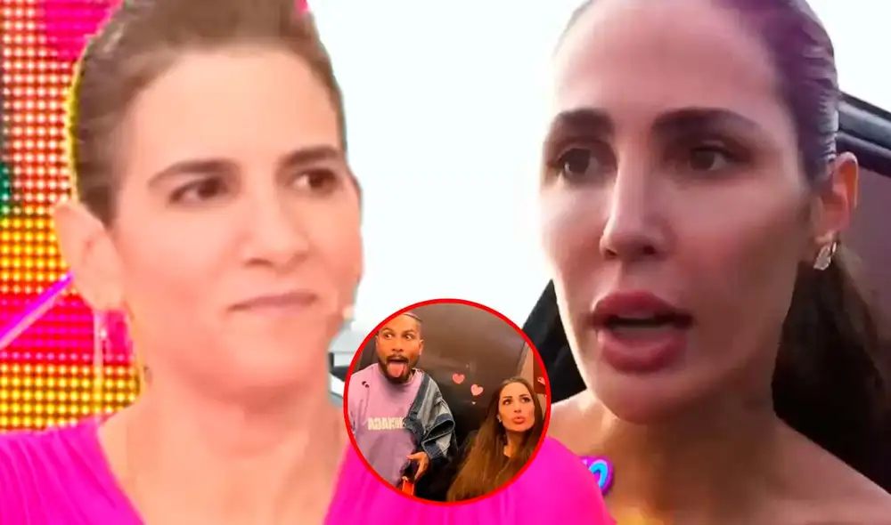 Ana Paula Consorte descartó crisis con Paolo Guerrero. Foto: Composición LR/Captura/Willax/Captura/Instagram