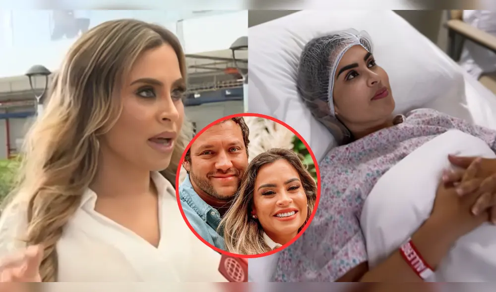 Ethel Pozo habla sobre el apoyo de su esposo, Julián Alexander, en su proceso de recuperación. Foto: Composición LR/América/Instagram