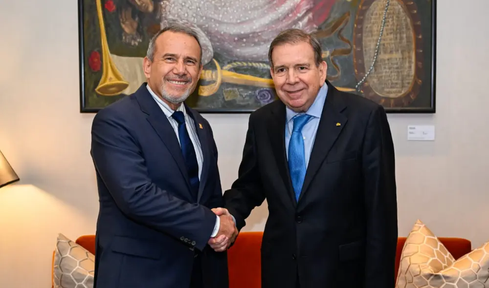 Edmundo González Urrutia, presidente electo de Venezuela, será recibido por Dina Boluarte y condecorado en el Congreso. | Foto: Difusión.