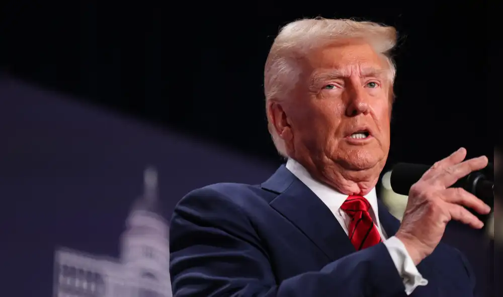 El presidente de Estados Unidos ha anunciado la imposición de aranceles del 25% a las importaciones provenientes de México y Canadá, principalmente. Foto: AFP El presidente de Estados Unidos ha anunciado la imposición de aranceles del 25% a las importaciones provenientes de México y Canadá, principalmente. Foto: AFP