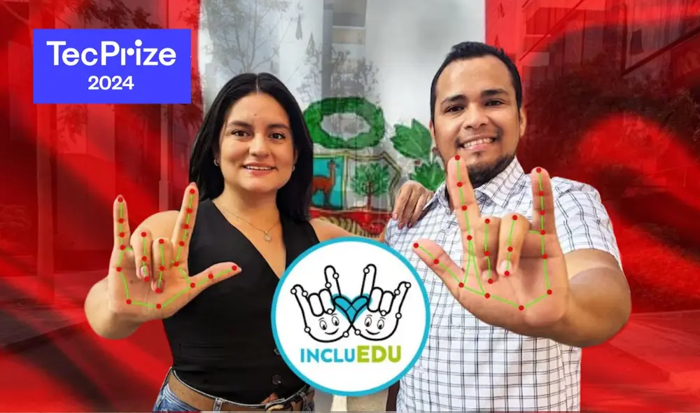 Incluedu, una innovadora plataforma de e-learning desarrollada en Perú, ha logrado posicionarse como finalista entre más de 200 startups en los Tec Prize (Reto 2024), prestigiosos premios internacionales. Foto: composición LR Incluedu, una innovadora plataforma de e-learning desarrollada en Perú, ha logrado posicionarse como finalista entre más de 200 startups en los Tec Prize (Reto 2024), prestigiosos premios internacionales. Foto: composición LR