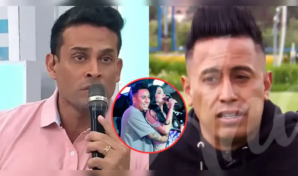 Christian Domínguez aclaró que su conversación con Christian Cueva fue únicamente sobre su hija. Foto: Composición LR/América/ATV
