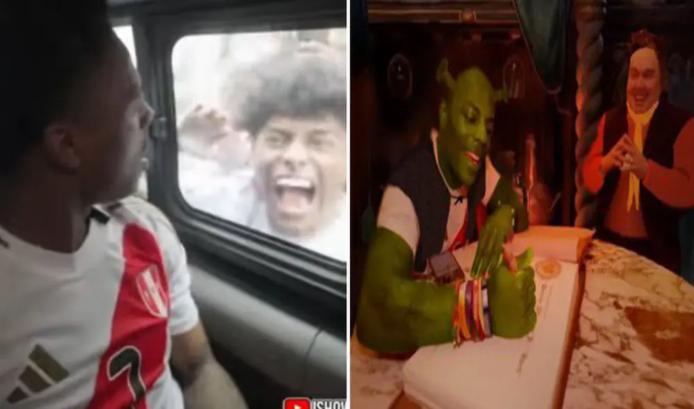 IShowSpeed llegó a Lima y su visita a Gamarra desató memes en redes. Foto: composición LR/ X