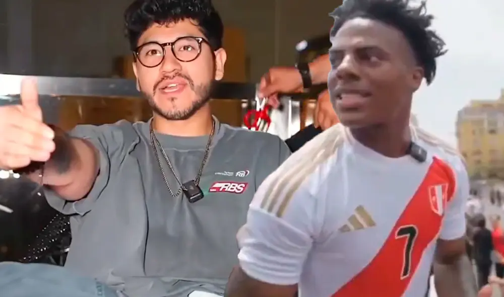 Zeein fue el encargado de guiar a Speed en su recorrido por las calles de Lima. Foto: Composición LR/Captura/TikTok Zeein fue el encargado de guiar a Speed en su recorrido por las calles de Lima. Foto: Composición LR/Captura/TikTok