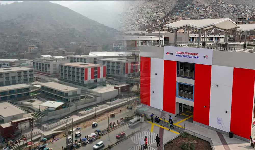 Minedu inaugura la moderna Escuela Bicentenario Manuel Gonzales Prada en Huaycán con inversión millonaria. Foto: Minedu Minedu inaugura la moderna Escuela Bicentenario Manuel Gonzales Prada en Huaycán con inversión millonaria. Foto: Minedu